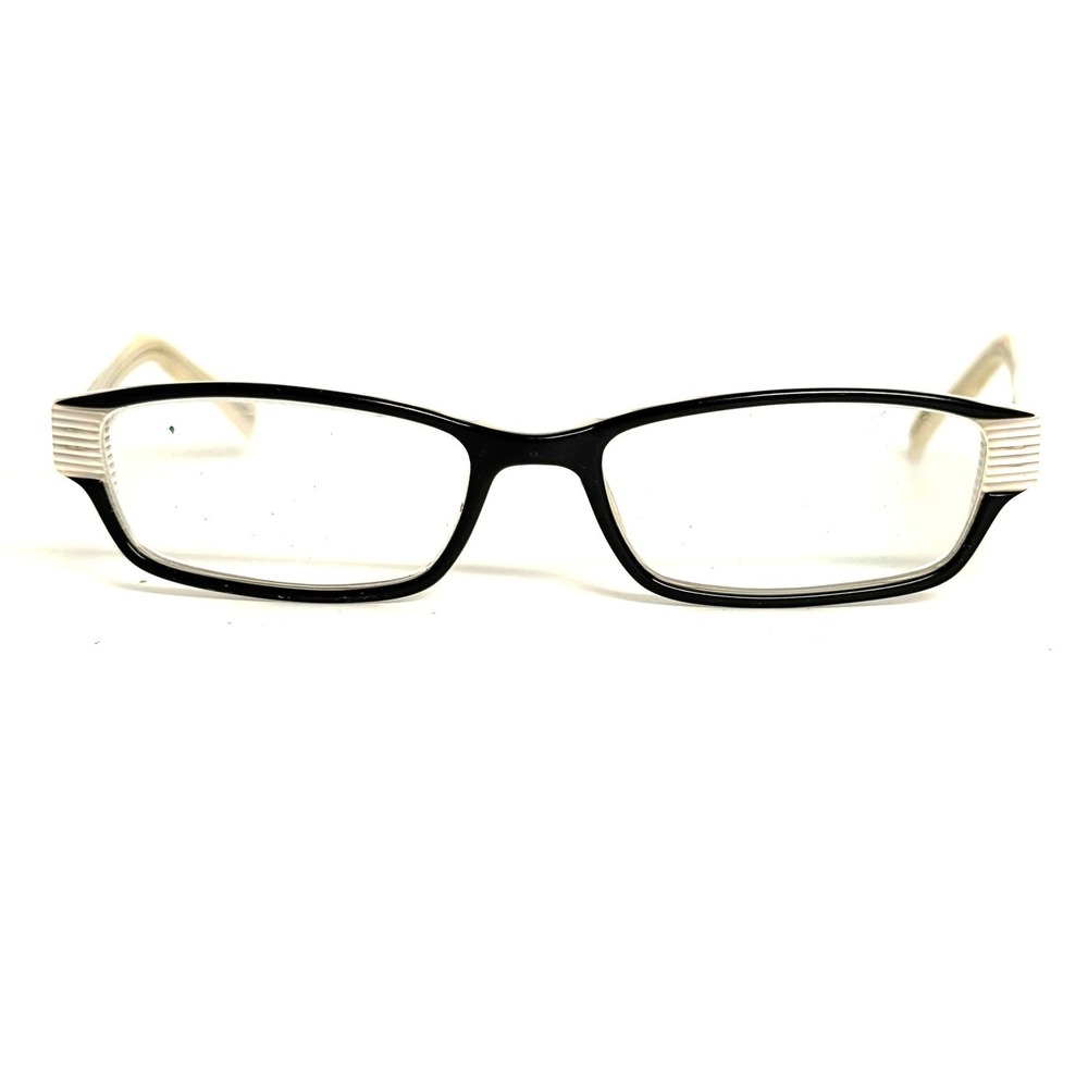 Ted‎ Baker Little Mimi B837 ERO Eyeglasses Frames Black White Stripe 50-16-140